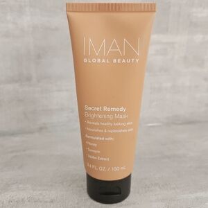 Iman Global Beauty Secret Remedy Brightening Mask 3.4 oz NEW